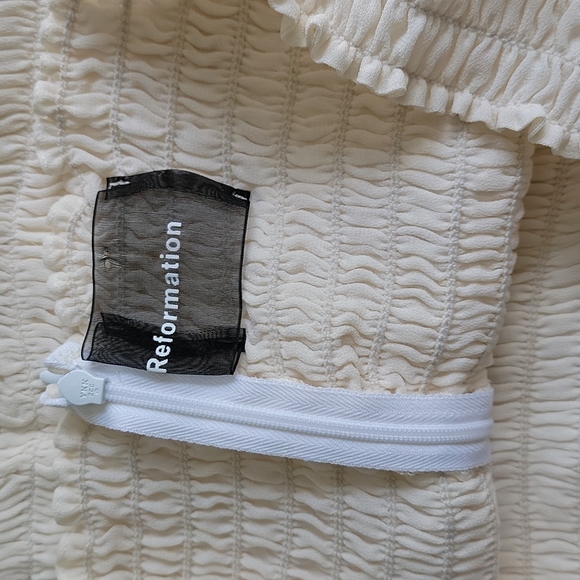 Reformation white honor dress NWT - Picture 4 of 6